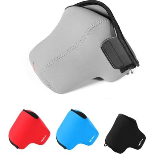 Portable Neoprene Soft Camera case bag cover For Fujifilm Fuji XT4 XT3 X-T4 X-T3 with 16-55mm lens Protective Pouch