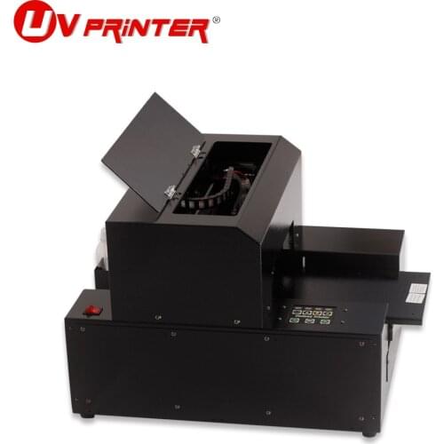 UV inkjet flatbed printer A4 printing platform DIY custom processing printing for mobile phone case/greeting card printing