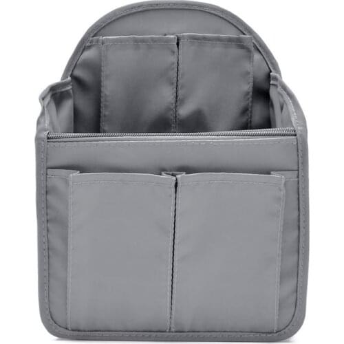 Y166 Backpack Insert Organizer Bag Gadget Multi-Pocket Handbag Pouch Case