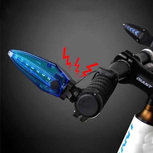Bike Horn and Light burglar alarm All in One Multi Function Bicycle Handlebar Lights Lamp Front Light LED Bell H009