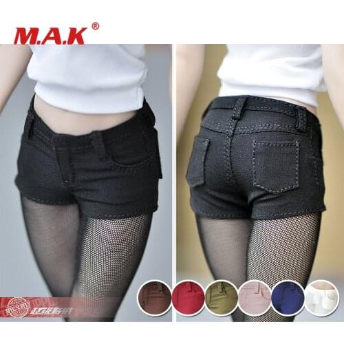 New 1/6 Slim shorts Pants Fit For 12inch Female Phicens TBLeague Action Figure Body Hot Pants For Female Body