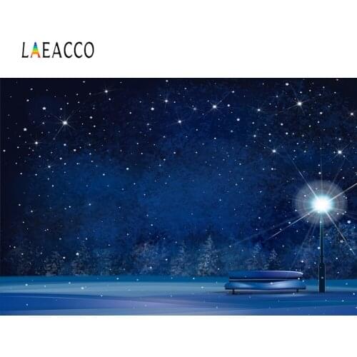 Winter Snowscape Photography Background Christmas Tree Snowman Photographic Backdrop Customized Family Party Decor Photocall