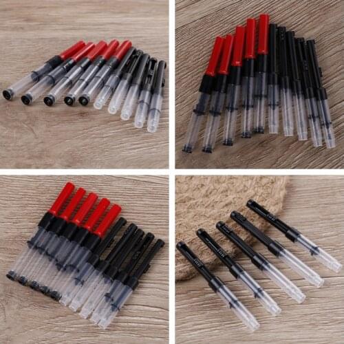 1pc Universal Fountain Pen Black red Ink Converter pump Cartridges Refill Converter 6.5cm