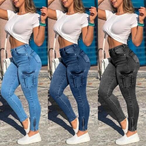 ANGLIU Womens Stretch Jeans