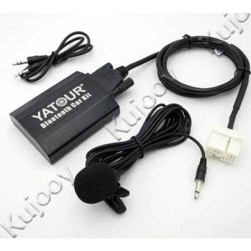 Yatour BTK Bluetooth Car Kit Digital Music CD Changer (2.4 Switch Cable Connector) For Honda Accord Civic FR-V Legend Jazz Acura