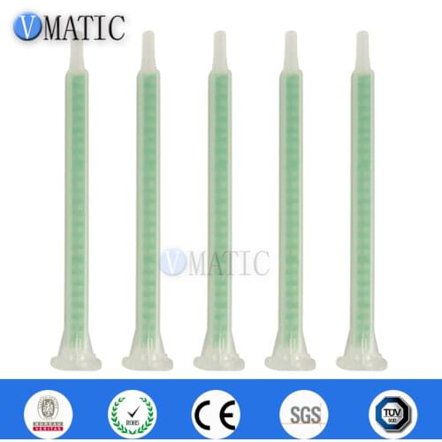 Free Shipping 1:1 Epoxy Adhesive Mixing Nozzles Epoxy Applicator Tip Static Mixer MF06-24 Mixing Nozzle 30pcs