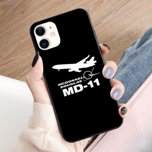 MD-11 - Silhouette soft TPU border phone case for iphone 11PRO 11PROMAX 11 X XS XR XSMAX 6 plus 7 7plus 8 8plus cover