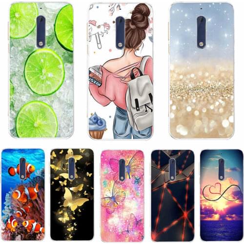 For Nokia 5.1 Case Soft TPU Silicone Phone Case For Nokia 5.1 Nokia5.1 Case Global Back Cover Bumper