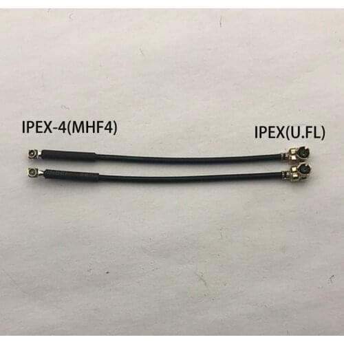 IPEX connector Jack Male to IPEX-4 MHF4 Gen4 UFL Female cabel Antenna WiFi 1.13 Pigtail Cable Termina for Intel7260 BCM943228HMB
