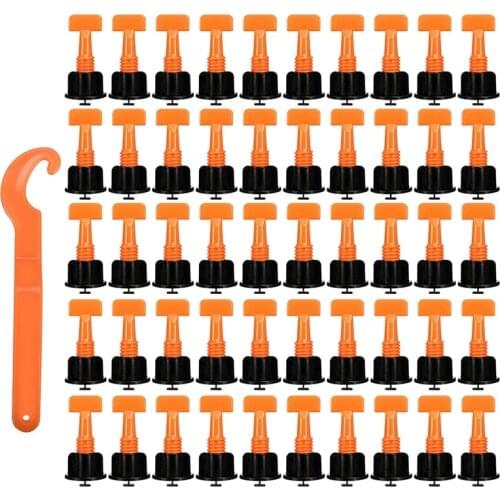 50pc Level Wedges Tile Spacers For Flooring Wall Tile Spacer Carrelage Tile Leveling System Leveler Locator Spacers Plier