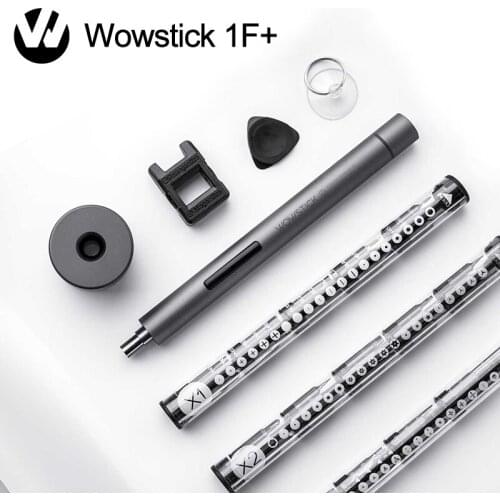 Wowstick 1F Pro Mini Electric Screwdriver Rechargeable Cordless Power Screw Driver Kit wi10th LED Light Lithium Battery Operated