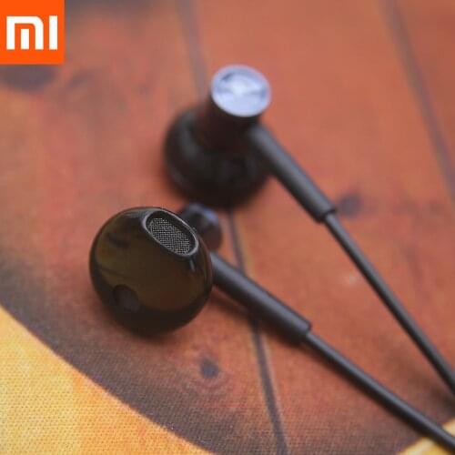 Xiaomi 3.5MM In-Ear Earphone Mi Dual Driver Hi-Res Audio Headsets With Wired Control For Mi 10 Lite Poco F2 Pro X3 NFC CC9 A3 9T