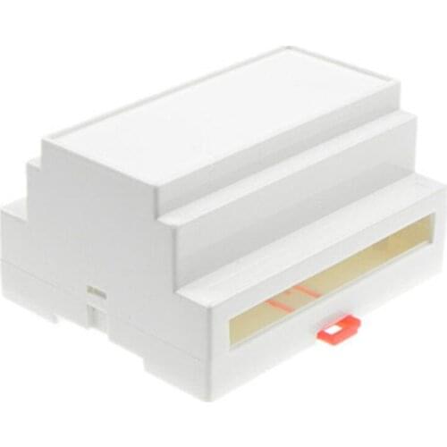 1pcs/lot plastic box electronics din enclosure industrial box plc plastic enclosure for electronics plastic case 107*88*59mm