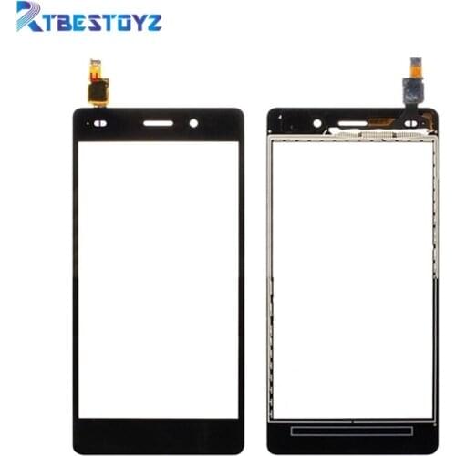 RTBESTOYZ 10PCS 5.0 inch TouchScreen For HUAWEI P8 lite Touch Screen Glass Panel Digitizer For HUAWEI P8 lite Touch Screen