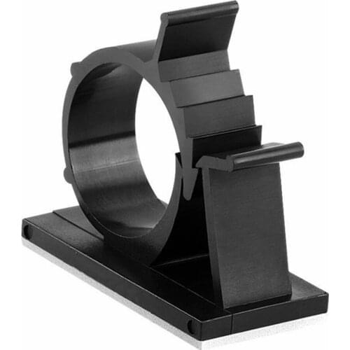 10pcs Self-adhesive Cable Clips Management Charging Power Cord Organizer Holder Line Fixed Clamps For Car PC Mouse TV