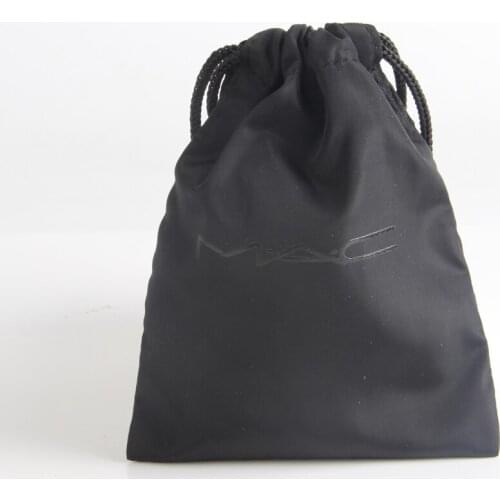 Custom Logo Printed cotton fabric jewelry packaging Pouch Bag