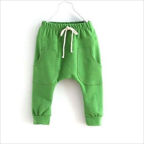 Calf-Length Boys Haren Pants Kids Sport Pant Children Clothes Terry Baby Boy Clothing Grey Navy 2 3 4 5 6Year