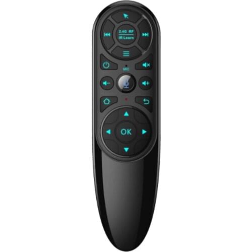 Q6 Smart Voice Remote Control USB 2.4G Wireless Air Mouse Gyroscope TV Remote Control Supports Android Win System