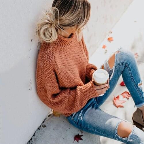 Womens Turtleneck Sweaters 2021 Thick Warm Pullover Cashmere Jumper Soft Oversized Fall Winter Sweater Korean Women Jumpers