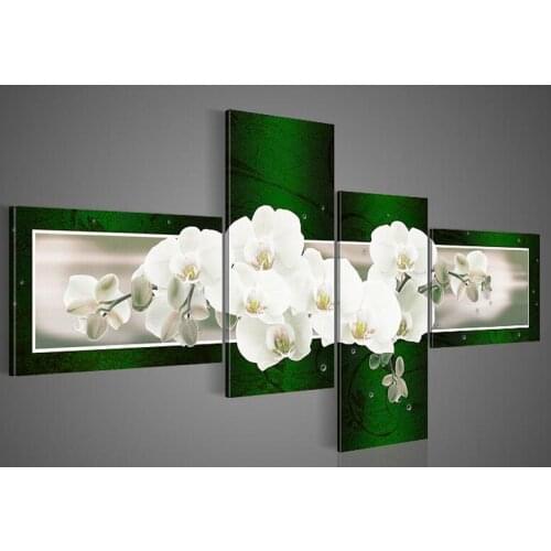 100% hand painted modern decorative oil painting on canvas wall art flower picture for liviom 9181638