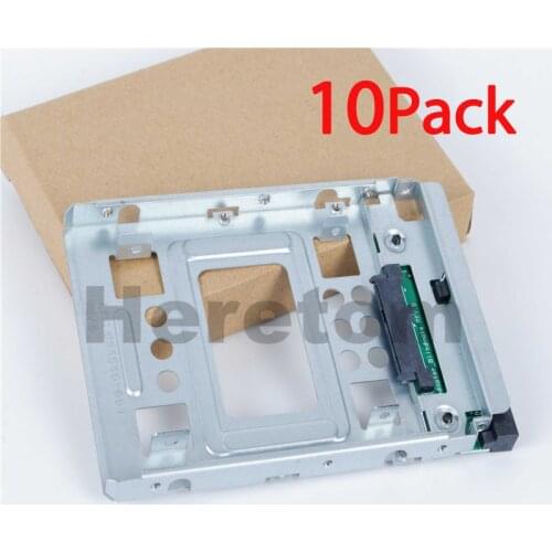 10Pack 654540-001 1.8" /2.5" to 3.5" SATA SSD HDD Adapter MicroServer Gen8/gen9 651314-001 N54L N40L N36 W/screws