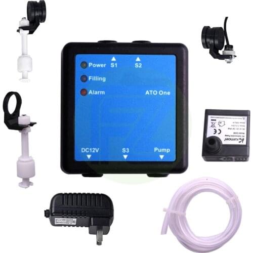 Aquarium Triple Sensor ATO Complete Solution Optical Sensing Auto Top Off Auto Water Filler with Anti-Overflow Sensor