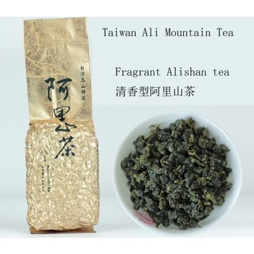 Fragrant flowers and fruits Taiwan Alishan frozen top Oolong Tea 150g Gaoshan tea Jinxuan four seasons spring gift tea