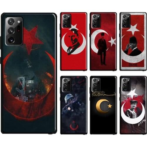 Turkei Turkey Ataturk Flag Case For Samsung Galaxy S20 FE S21 Ultra Note 20 S10e Note 10 S8 S9 S10 Plus Phone Cover