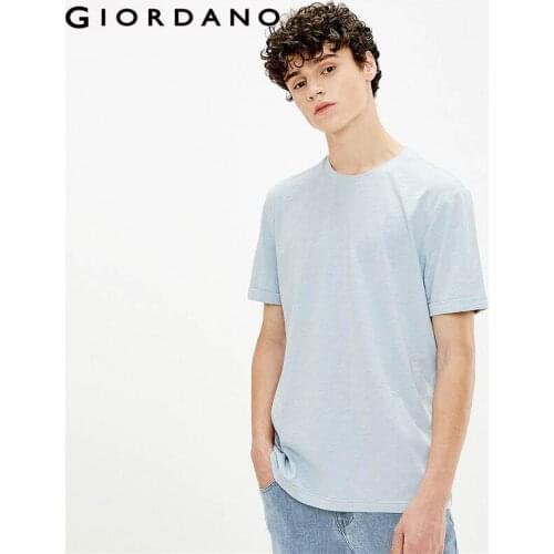 Мужские модные футболки Giordano China At AliExpress