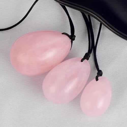 Drilled Helu Jade Yoni Egg Sets Pelvic Floor Kegel Exercise Tightening Vaginal Muscle Ben Wa Birth Ball for Women Health Massage