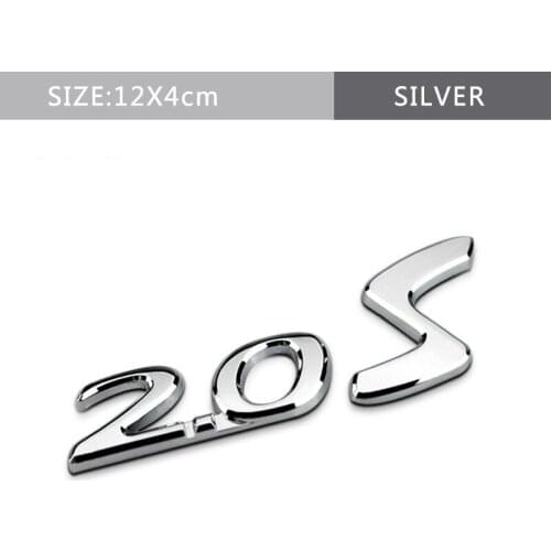 2.0S Displacement Decal Stickers Badge For Mazda 3 5 MX3 MX5 CX5 CX7 CX9 RX7 RX8 Atenza Axela speed 6 Protege Car Accessories