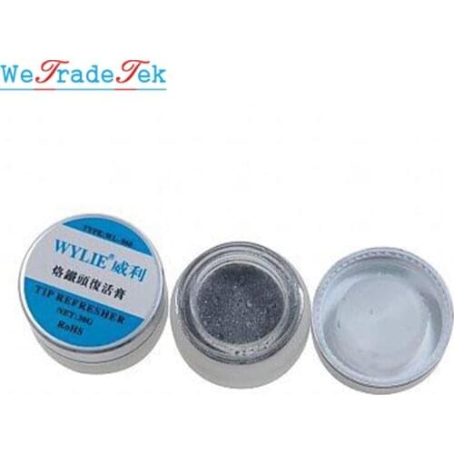 30g WL-860 Solder Iron Tip Refresher Resurrection Cream Clean Paste for Cleaning Soldering Tips Oxidation