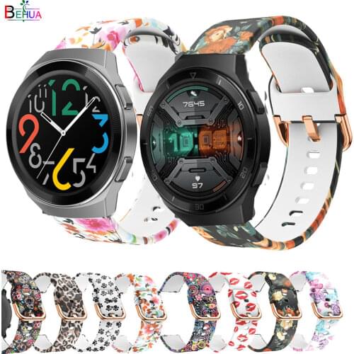 Watchband For huawei watch gt 2e smartwatch strap 22mm bracelet silicone GT2E Replacement For Huami Amazfit GTR 47mm / GT 2 46MM