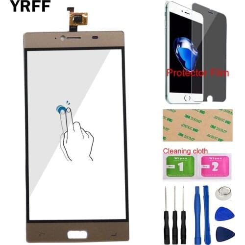 5.5'' Touch Digitizer Panel Front Glass Touch Screen For Elephone M2 Touch Screen Smartphone Repair Parts Sensor