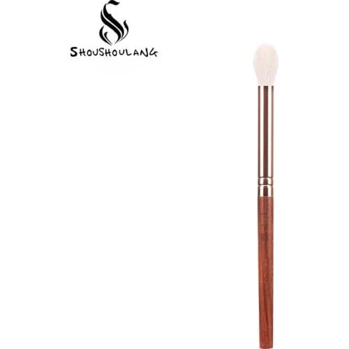 Shoushoulang Professional Handmade Make Up Brush B09 Highlighter Eye Shadow Blending Brush Soft Saibikoho Goat Hair Makeup Brush