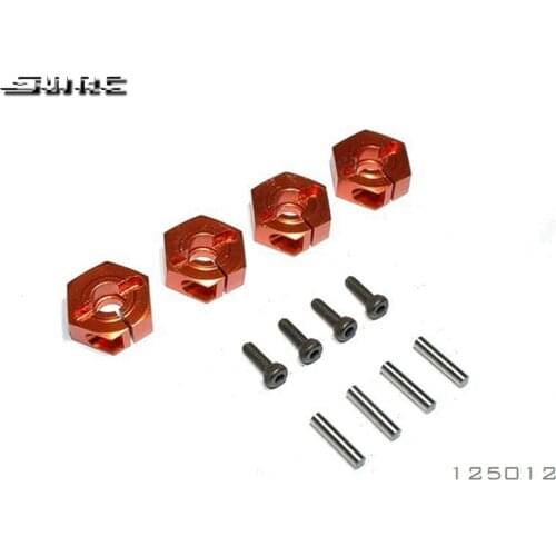SN-RC 125012 1:10 RCAccessories OPTION ALU WHEEL HUB 12mm(4)