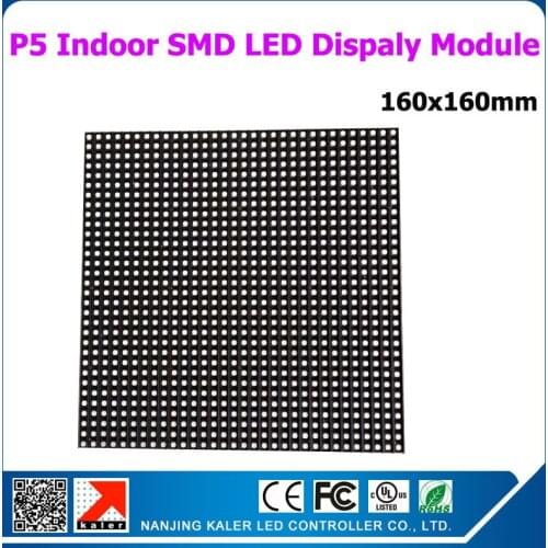 TEEHO 16x16cm p5 indoor led module 3528SMD full color rgb led panel 64x64 dots 1/16S led display module for videotron video wall