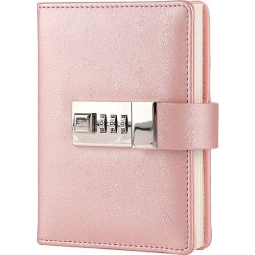 TATCAT A7 Locking Journal Writing Notebook for School or Office (Pen Not Included) TPN168