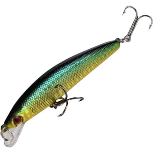 1PCS 8g/8.5cm Laser Minnow Fishing Lure High Quality Hard Crankbait Isca 3D Eyes Artificial Floating Bass Hard Bait Wobblers