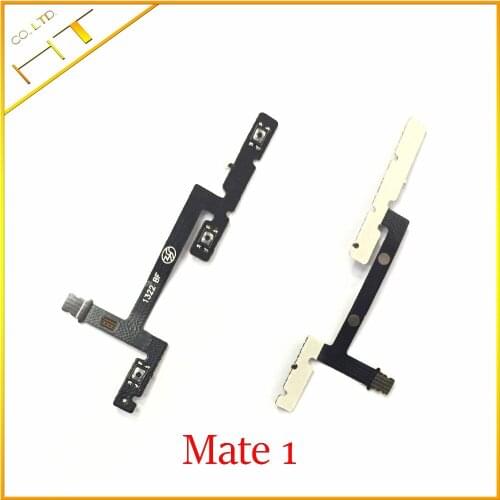 1pcs Power On/Off Key + Volume Up/Down Side Button Flex Cable for Huawei Ascend mate 1