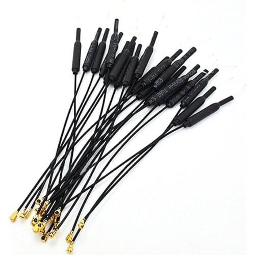 5pcs/lot 2.4Ghz Antenna 3dBi Copper Tube Antenna OMIN Internal Built-in Wifi Aerial with Sleeve IPEX