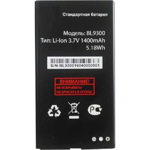 BL 9300 Battery For fly BL9300 Accumulator 1400mAh