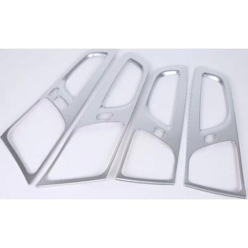 For Volvo XC60 XC 60 2018 2019 2020 Carbon Fiber Car Door Handle Bowl Frame Trim Cover Stickers Accessories