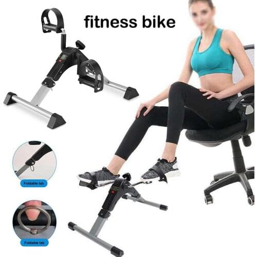 Home Elderly Rehabilitation Bicycle Hand Leg Trainer Exercise Bike Adjustable Resistance With LCD Monitor Fitness Equipment