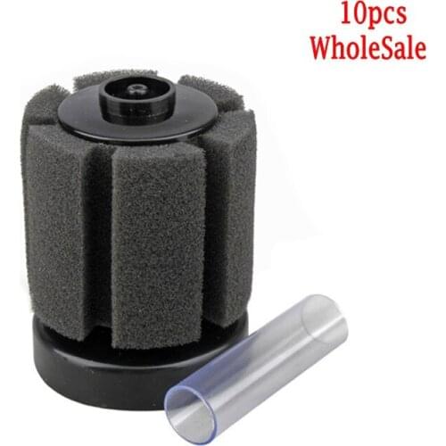 10pcs Aquarium Filter Shrimp Fish Tank Air Pump Biochemical Sponge Foam Filter Aquarium Filtration Cotton Filter