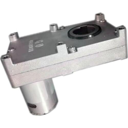 GF-555 Hollow Shaft DC Geared Motor 6V 12V 24V Power Torque DIY Motor