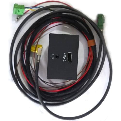 MIB 2 CarPlay MDI USB AUX Plug Socket Switch Button FOR A3 8V Q2