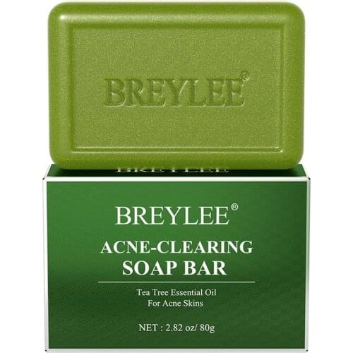BREYLEE Soap Bar Face Body Treatment Soap Skin Care Deep Cleansing