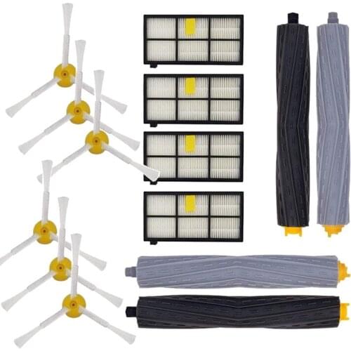 Replenishment Accessory Kit For Irobot Roomba 800 900 980 Series,Replacement Parts Brush & Filters For Vacuum Cleaner
