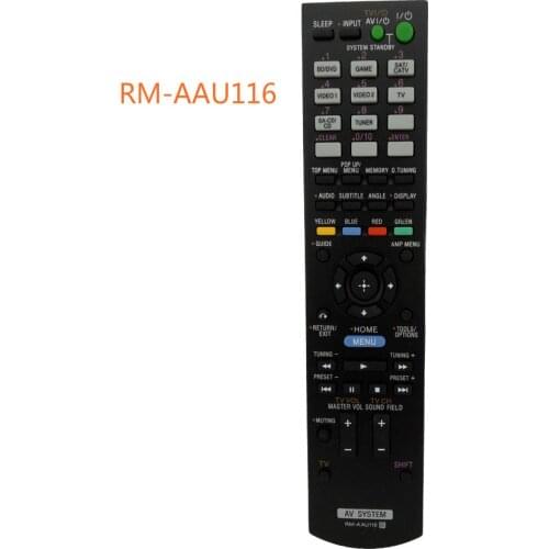 NEW Replacement Remote Control FOR SONY RM-AAU116 RM-AAU168 FOR AV SYSTEM